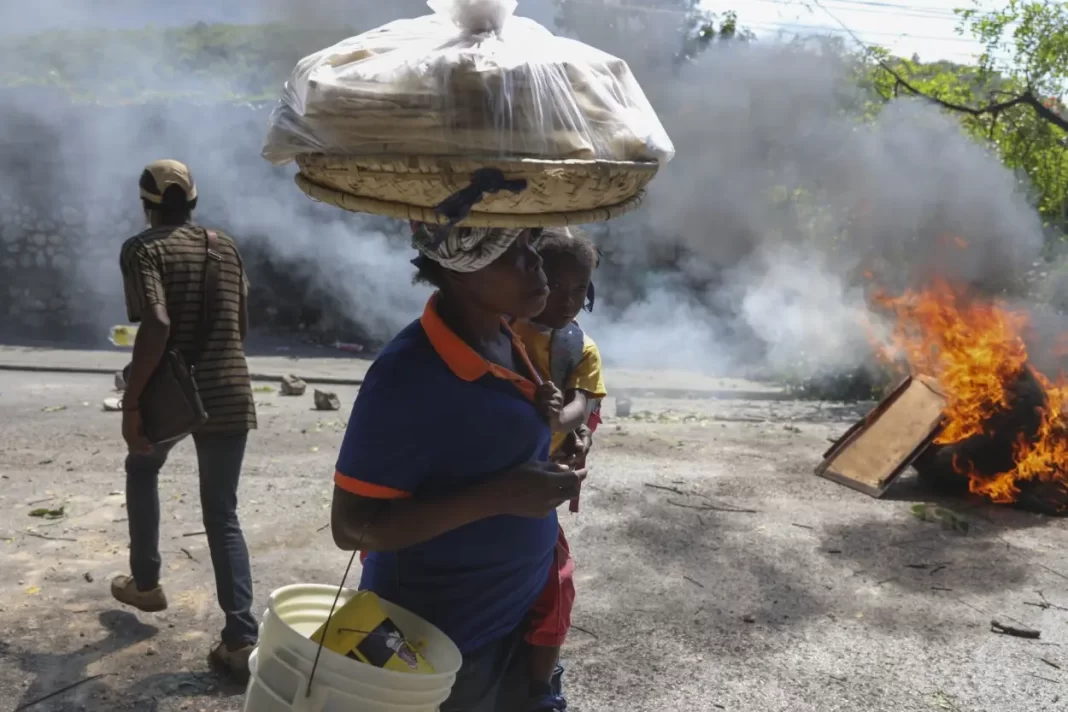 manifestacion-en-haiti-contra-inseguridad-deja-al-menos-dos-heridos