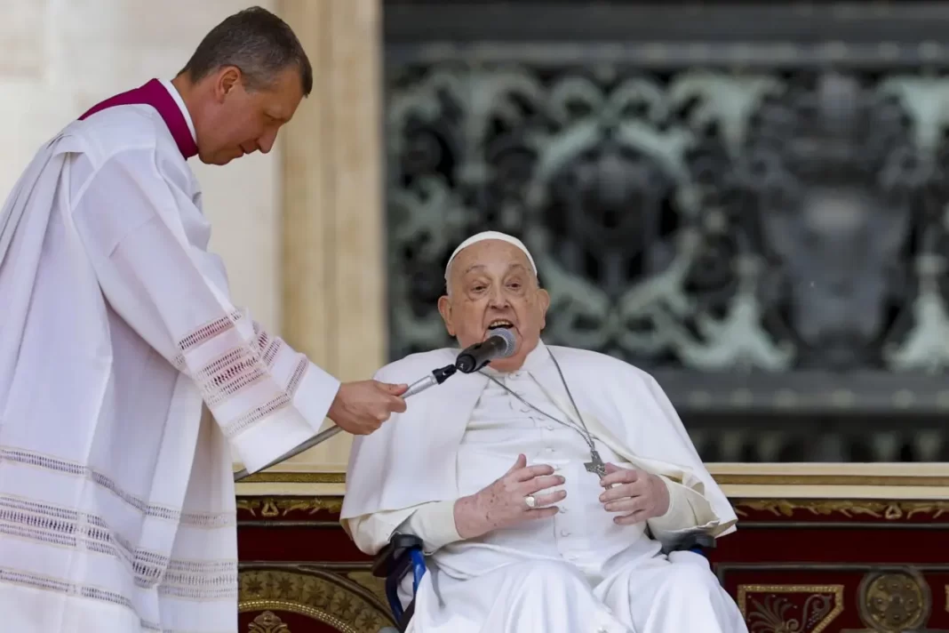 el-papa-en-la-misa-del-domingo-de-resurreccion:-“jesus-llora-las-lagrimas-de-quien-sufre»