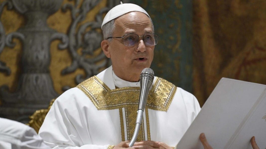 leon-xiv-afirma-que-la-seguridad-de-los-hombres-“nunca-se-conseguira-con-las-armas»