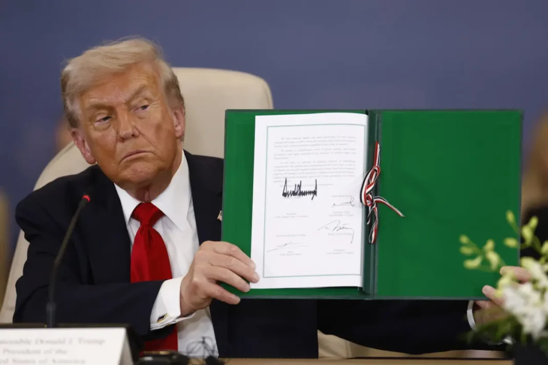 ¡fin-de-la-guerra!-donald-trump-y-mandatarios-sellan-paz-para-gaza