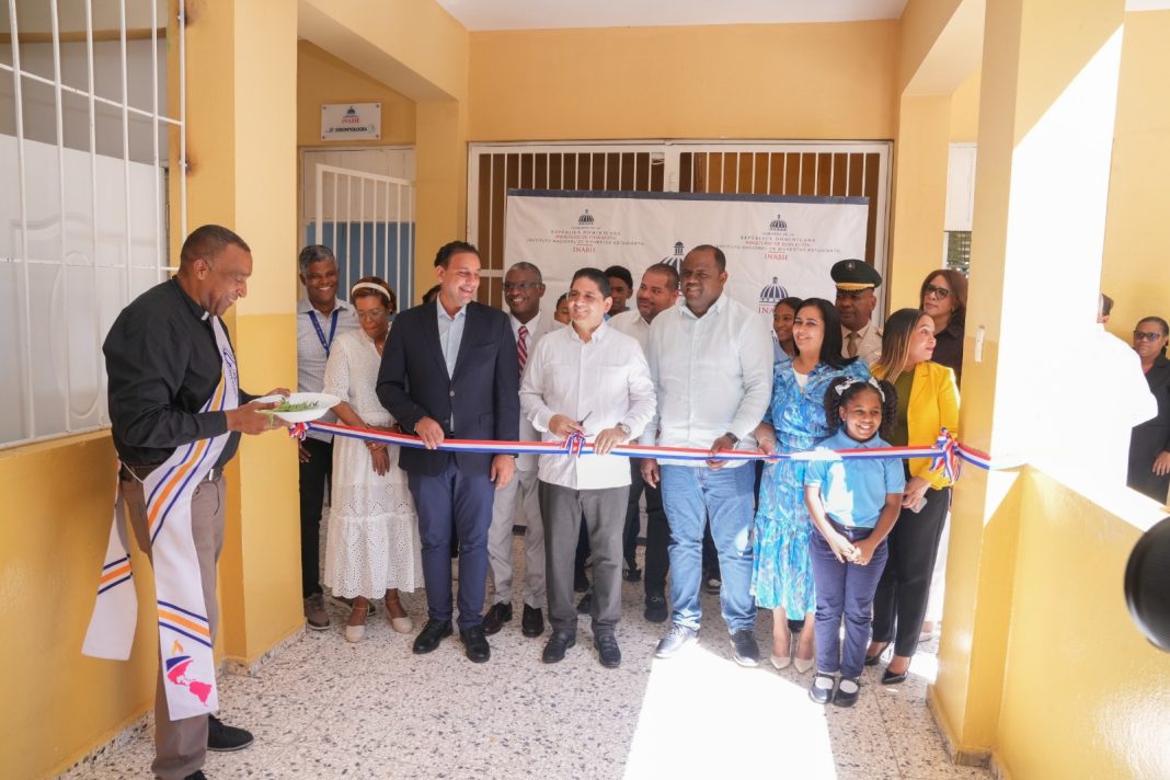 inabie-inaugura-modulo-de-salud-bucal-para-3,661-estudiantes-en-las-matas-de-farfan