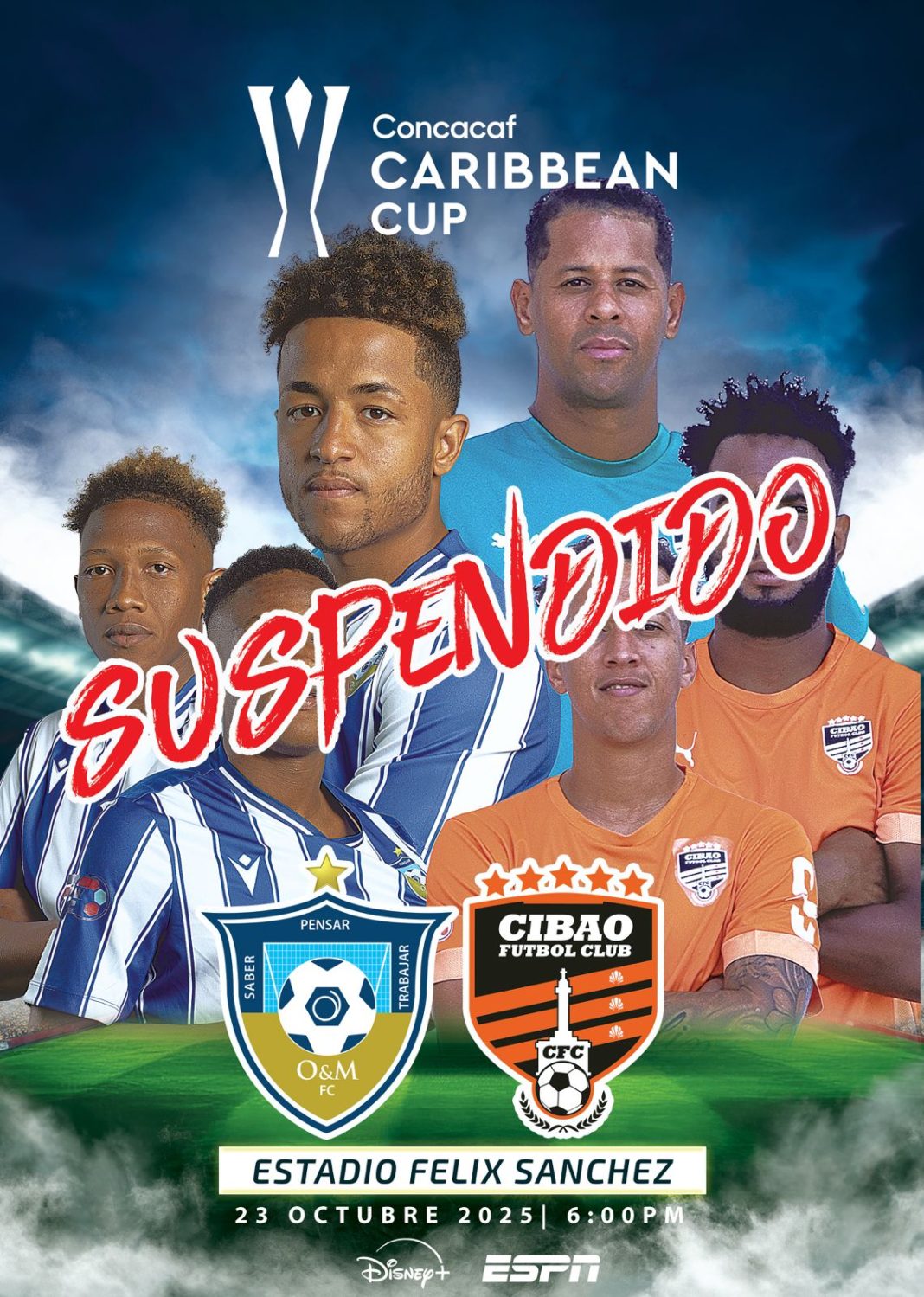 concaf-posterga-semifinal-o&m-vs-cibao-fc-de-la-copa-del-caribe-,-por-la-tormenta. concaf-posterga-semifinal-o&m-vs-cibao-fc-de-la-copa-del-caribe-,-por-la-tormenta.