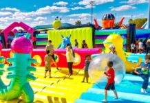 Gigante parque inflable Rebotin Park llega con nuevas emociones a Santiago gigante-parque-inflable-rebotin-park-llega-con-nuevas-emociones-a-santiago