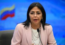 Presidenta encargada de Venezuela presenta el informe de gestión en nombre de Maduro presidenta-encargada-de-venezuela-presenta-el-informe-de-gestion-en-nombre-de-maduro