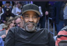 Denzel Washington detiene miradas al levantarse de su asiento a saludar a Lebron James denzel-washington-detiene-miradas-al-levantarse-de-su-asiento-a-saludar-a-lebron-james