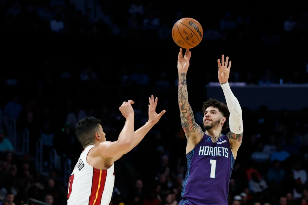 todos-los-resultados-nba:-lamelo-guia-paliza-de-hornets-sobre-heat