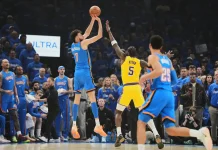 Thunder vencen a los Lakers 108-90 en el Juego 1 de las semifinales de la Conferencia Oeste thunder-vencen-a-los-lakers-108-90-en-el-juego-1-de-las-semifinales-de-la-conferencia-oeste