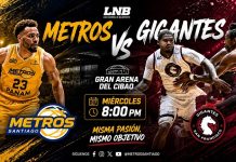 Hoy en la Arena del Cibao: Metros y Gigantes van por la revancha y el liderato de la LNB hoy-en-la-arena-del-cibao:-metros-y-gigantes-van-por-la-revancha-y-el-liderato-de-la-lnb