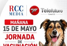 RCC Media y Telefuturo realizarán jornada de vacunación para mascotas rcc-media-y-telefuturo-realizaran-jornada-de-vacunacion-para-mascotas